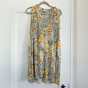 Loft Floral Work Dress